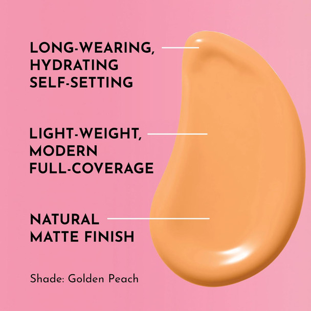 Lawless Conseal The Deal Long-Wear Full-Coverage Foundation - Pearl - Premium Self-Setting Foundation Powered By Natural Ingredients To Provide A Natural Weightless Finish