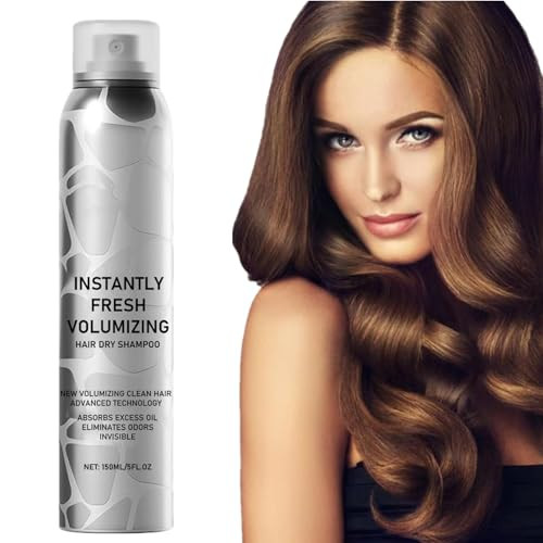 Loyotice Volumizing Dry Shampoo Instantly Fresh Volumizing Hair Dry Shampoo Shampoos For Dark Hair Refreshing And Non-Greasy Touch Activated Hair Shampoo(150Ml)