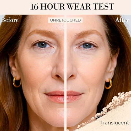 Luminess Airbrush Blur Translucent Loose Setting Powder - Pore Minimizer Face Powder Weightless Talc- Moisture-Resistant Formula For All Skin Tones Extends Makeup Wear Shine- Finish