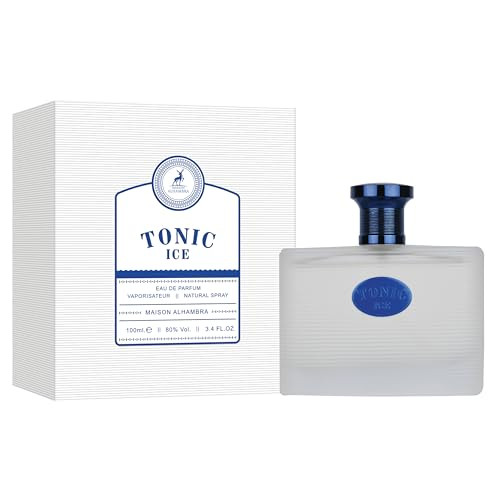 Maison Alhambra Tonic Ice Ãƒ¢Ã¢Š¬Ã¢‚¬Å“ Fresh Aquatic Citrus Musky Ãƒ¢Ã¢Š¬Ã¢‚¬Å“ Eau De Parfum Spray Long-Lasting Fragrance For Unisex 3.4 Ounce / 100 Ml
