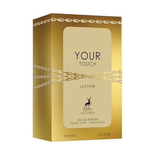 Maison Alhambra Your Touch Leather Ãƒ¢Ã¢Š¬Ã¢‚¬Å“ Spicy Woody Fruity Sweet Ãƒ¢Ã¢Š¬Ã¢‚¬Å“ Eau De Parfum Spray Long-Lasting Fragrance For Unisex 3.4 Ounce / 100 Ml