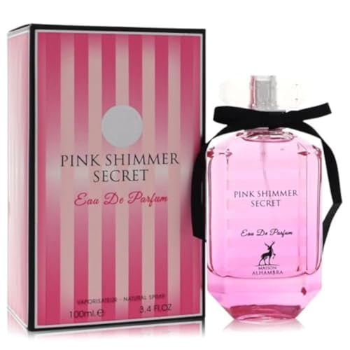 Maison Alhambra Pink Shimmer Secret By Maison Alhambra For Women - 3.4 Oz Edp Spray