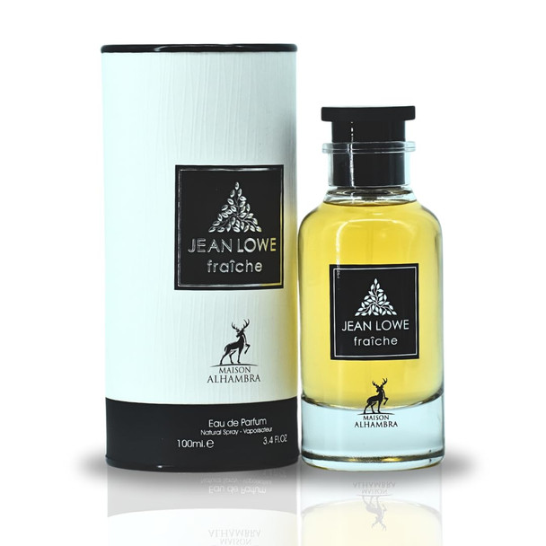 Maison Alhambra Jean Lowe Fraiche Edp 100Ml (3.4Oz) Long Lasting Woody Floral Fruity Fragrance.