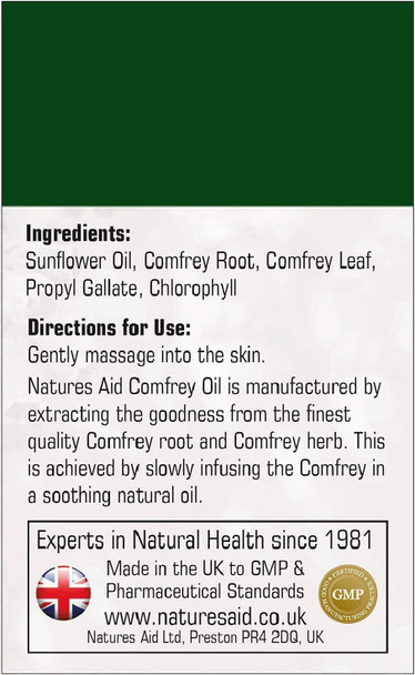 Natures Aid Comfrey Oil, 150 ml