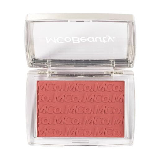 Mcobeauty - Glow Up Ph Powder Blush - Silky Finish With Soft Matte Texture Blusher Powder - Blush Red Shade - Face Make-Up With Blendable Formula For Everyday Use