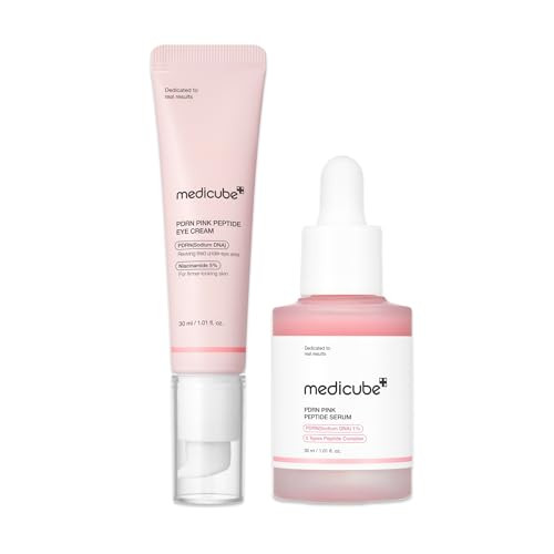 Medicube Pdrn Peptide Serum Duo For Face & Eye: Pdrn Peptide Eye Serum And Salmon Dna Facial Serum For Radiant Plump Skin  Korean Skincare Stocking Stuffers S For Mom S For Women