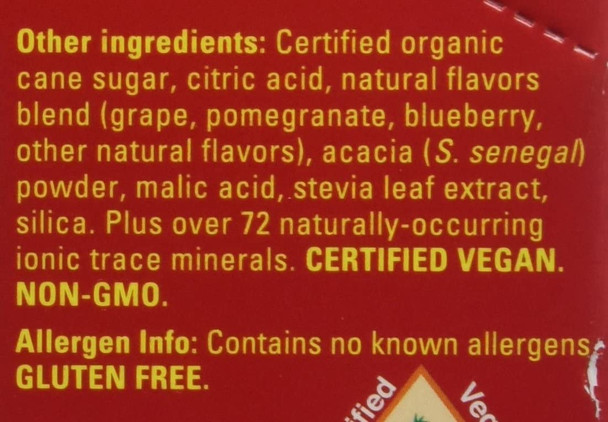 Trace Minerals Research Liquimins 1200 mg Pomegranate Blueberry Vitamin C Electrolyte Stamina Power Pack