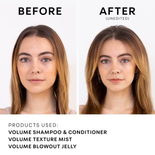 Naturelab.Tokyo Perfect Volume Conditioner - Lightweight Conditioner For Flat Limp Hair - Restores Thickness Builds Volume & Reduces Breakage For Full Bouncy Strands - Japanese Hair Care - 11.5Oz