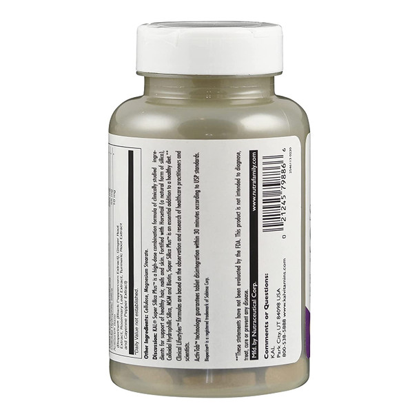 KAL Super Silica Plus | 60 Tablets KAL Super Silica Plus | 60 Tablets