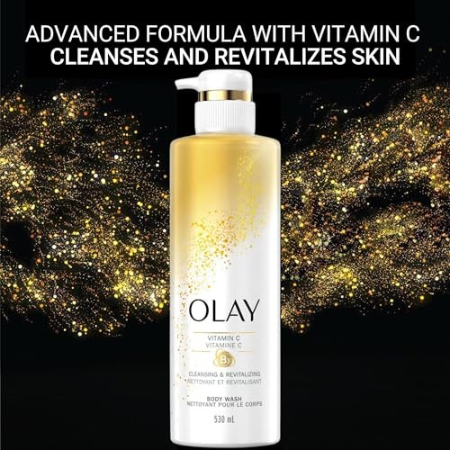 Olay Body Wash With Vitamin C & B3 Nourishing & Revitalizing 17.9 Fl.Oz (530 Ml)