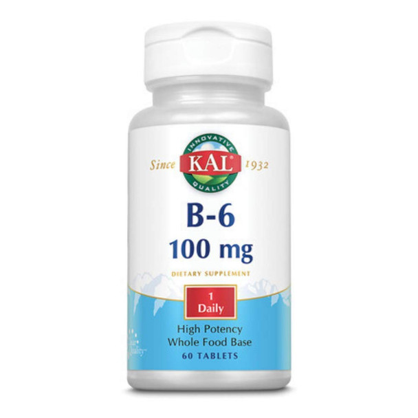 Kal 100 Mg B-6 Tablets, 60 Count