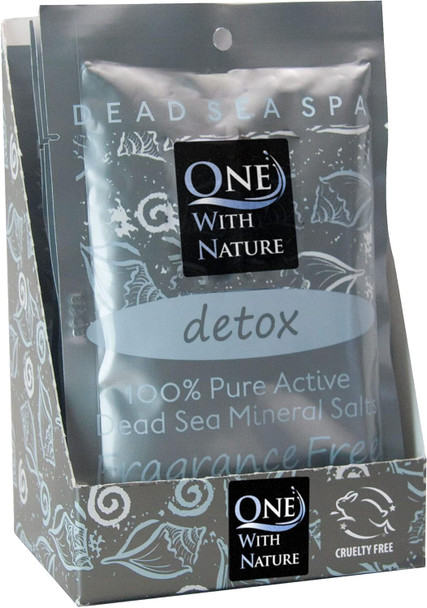 One With Nature 100% Pure Dead Sea Salt For Bath 5Lb Unscented. Dead Sea Salt Is High In Essential Minerals Such As Magnesium Sulfur Zinc Potassium. Exfoliates Nourishes Skin Helps Restore Ph