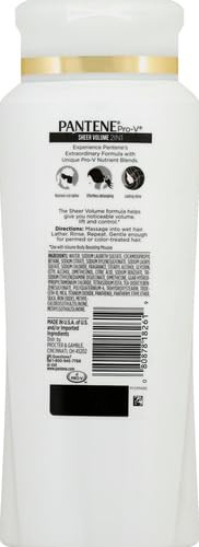 Pantene Pro-V Sheer Volume 2 In 1 Shampoo & Conditioner 20.1 Fl Oz