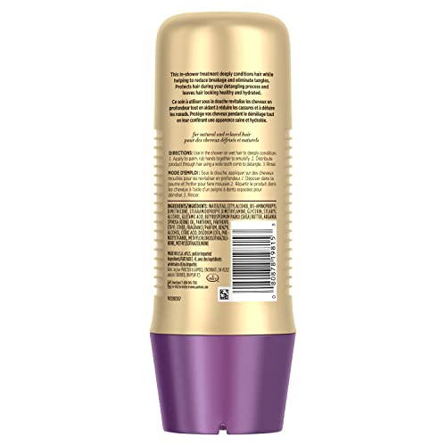 Pantene Gold Series Detangling Milk Hair Treatment For Curly Hair Natural And Textured Hair 7.6 Fl Oz Leave-On Hair Detangler Infused With Rich Argan Oil Dye And Sulfate  Formula