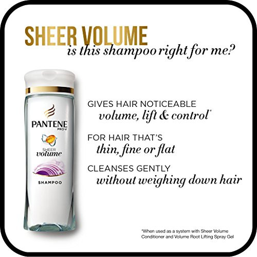 Pantene Pro-V Sheer Volume Shampoo 12.6 Fl Oz