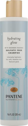 Pantene Hydrating Glow With Baobab Essence Shampoo Sulfate & Silicone- 9.6 Fl Oz 2.598 Fl Oz