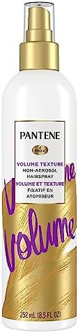 Pantene Pro-V Volume Lasting Hold Body & Softness Texturizing Non-Aerosol Hairspray White 8.5 Fl Oz