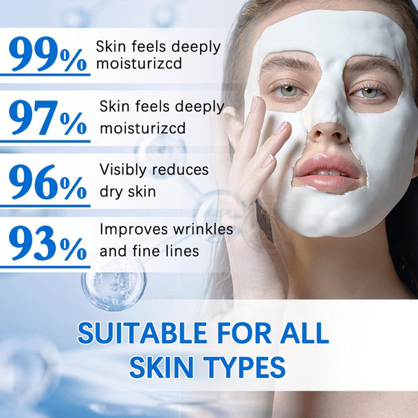 Paqiman 2 Pack Hyaluronic Acid Powderlow Molecular Weight Organic Hyaluronic Acid Serum Powder For Face.