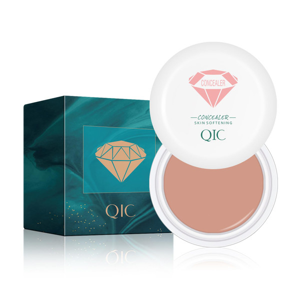 Qic Full Coverage Concealer Creamundereye Corrector Conceal For All Skin Tones Hides Scarsdark Spotswaterproof Long-Lasting Hydrating Concealer For Women (140 1.41 Fl Oz)