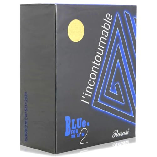 Rasasi Blue 2 L'Incontournable Eau De Parfum Spray For Men 2.5 Ounce