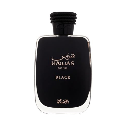 Rasasi Hawas Black Edp For Men 3.38 Fl Oz