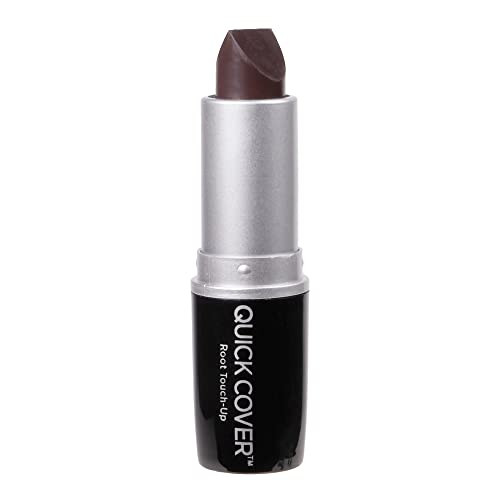 Red By Kiss Quick Cover Gray Hair Touch Up Root Touch Up Moisturize And Shine Brush Type & Stick Type Set (Dark Brown)