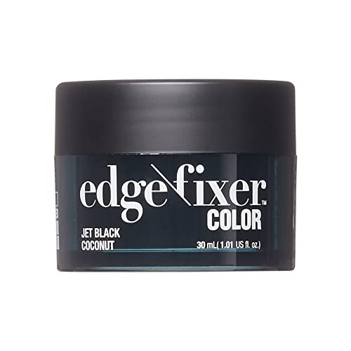 Red By Kiss Color Edge Fixer 24Hr Max Hold Edge Control Pomade For Fly Away And Edge Frizz Hair (Jet Black) (30Ml)