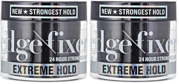 Red By Kiss Edge Fixer Extreme Hold Strong Edge Control With 24-Hour Hold Infused With Biotin For Nourishment & Hydration No Flaking Or Oily Residue (3.38 Fl.Oz.)