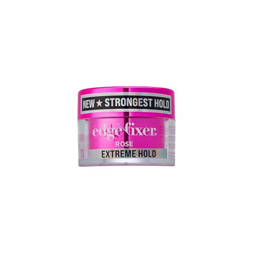 Red By Kiss Edge Fixer Extreme Hold Strong Edge Control With 24-Hour Hold Infused With Biotin For Nourishment & Hydration No Flaking Or Oily Residue (Rose)