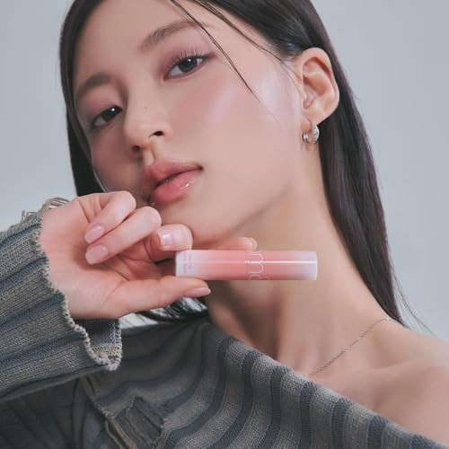 Rom&Nd Glasting Melting Balm #14 Dear Apple  Hydrating Lip Gloss Stick For Crystal Clear Shine & Natural Tint  Non-Sticky Long-Lasting Moisture