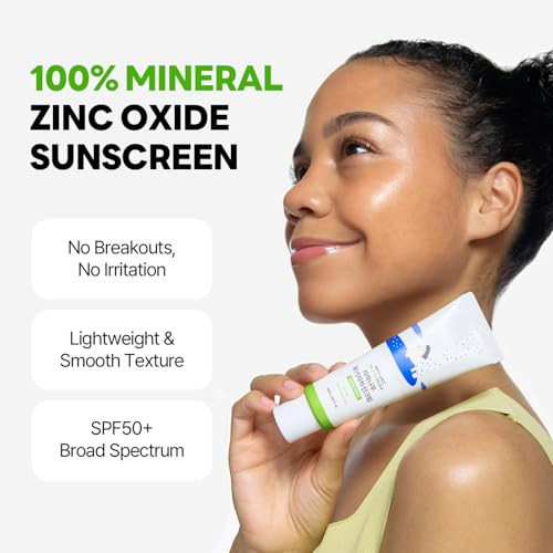 Round Lab Birch Juice Mild-Up Sunscreen Uv Lock 1.69 Fl Oz  Spf 50+ Broad Spectrum Mineral Zinc Oxide For Sensitive Skin Control Oil And Sebum Korean Sunscreen