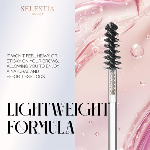 Selestia Beauty Clear Eyebrow Gel Ãƒ¢Ã¢Š¬Ã¢‚¬Å“ Long-Lasting Formula For Strong Hold & Natural Finish Clump & Flake  Ãƒ¢Ã¢Š¬Ã¢‚¬Å“ Taming & Defining Brow Lamination Gel 0.095 Fl.Oz. Ãƒ¢Ã¢Š¬Ã¢‚¬Å“ Strong As You Are