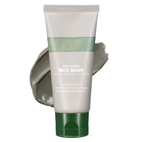 Sewog Recovery Mud Mask Relief Mud Mask For Face & Body Deep Cleansing & Hydrating Clay Mask Deep Pore Cleanser Oil Control Wash Off Body Mud