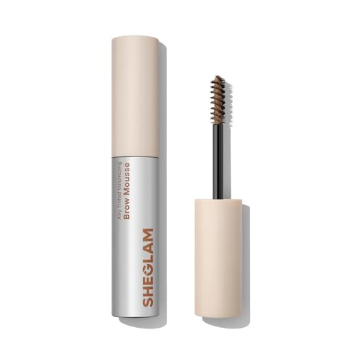 Sheglam Airy Tinted Volumizing Brow Mousse Eyebrow Cream Gel Highly Pigmented Shaping Filling Water Removal-Auburn