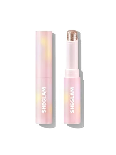 Sheglam Crystal Jelly Glaze Stick Eye Shadow Stick Eyeliner Brightener Pencil Crayon With Brush Easy To Blend Long Lasting Shimmer Eyeshadow-Aura Blitz