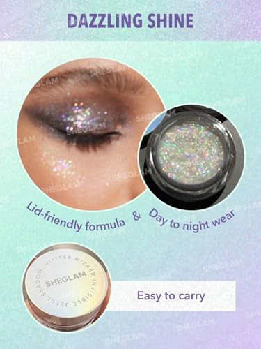 Sheglam Glitter Wizard Invisible Jelly Shadow Eyeshadow Shimmer-Party Animal