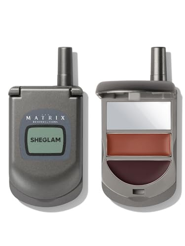 Sheglam The Matrix Going Digital Two-Tone Blush Lightweight Buildable Soft Blush For Cheek