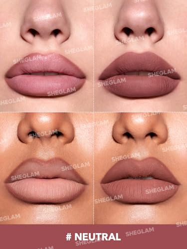 Sheglam Lip Liner Creamy Matte Pencil High Pigment Not Easy To Fade Silky Smooth Matte Contour Tint Lip Makeup-Momojo