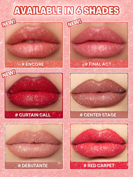 Sheglam Lip Dazzler Glitter Kit Long Lasting Glitter Lip Gloss Sexy Super Stay Non Sticky Shiny Liquid Kit Lipstick Y2K