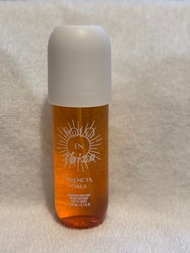 Solo En Ibiza Valencia Vibes Fragrance Body Mist 6.1 Fl Oz Orange Amber