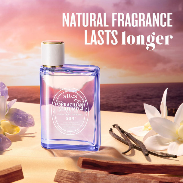 Sttes Perfume 602# (Irresistible Sunshine) - Eau De Perfume 100Ml (3.4Fl Oz) Vanilla Gourmet Tune (Caramel Vanilla Flavor)