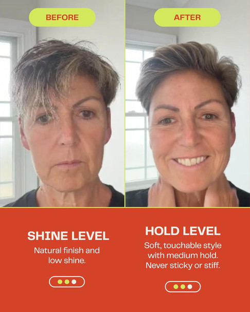 Barb Soft Clay Pomade For Women And Men - Medium Hold Hair Pomade Styling Clay For Thin And Thick Hair - Non-Sticky Water-Based Bodyworks - Fragrance  - 2 Oz