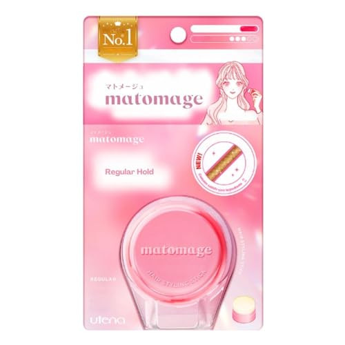 Tokyosupersale Utena Matomage Hair Styling Stick Regular Hold Unscented 0.5Oz Pack Of 2