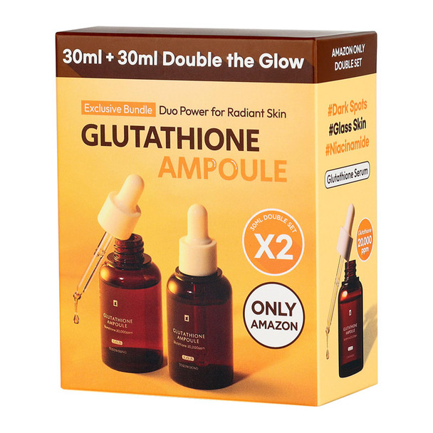 Tosowoong Glutathione Serum With 20000Ppm Glutathione Niacinamide And Hyaluronic Acid Dark Spot Improve Skin Elasticity Revitalize Complexion Korean Skincare 30Ml 1.01 Fl. Oz.