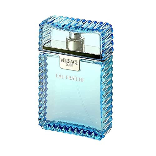Versace Man Eau Fraiche Eau De Toilette Spray For Men By Gianni 3.4 Oz / 100 Ml