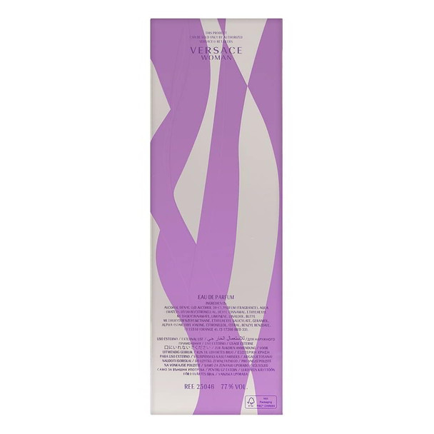 Versace Woman For Women 3.4 Oz Eau De Parfum Spray