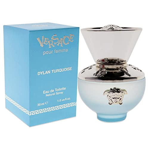 Versace Dylan Turquoise Pour Femme Women Edt Spray 1.7 Oz
