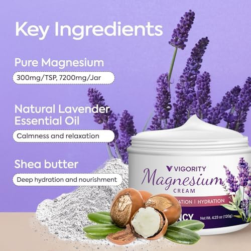 Vigority Relaxation & Skin Nourishment Duo- Magnesium Cream And Stretch Mark Prevention Cream