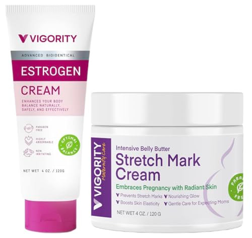 Vigority Body Balance Duo Ãƒ¢Ã¢Š¬Ã¢‚¬Å“ Stretch Mark Cream + Estrogen Support Cream