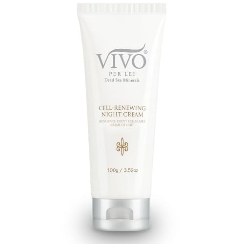 Vivo Per Lei Dead Sea Night Cream - Moisturizing Night Cream For Face - 3.52 Oz